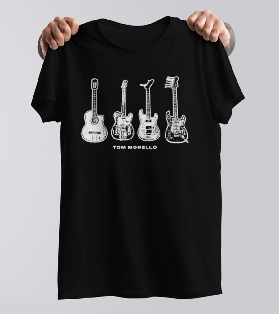 Tom Morello Electric And Acoustic Guitar Collection T-Shirt
