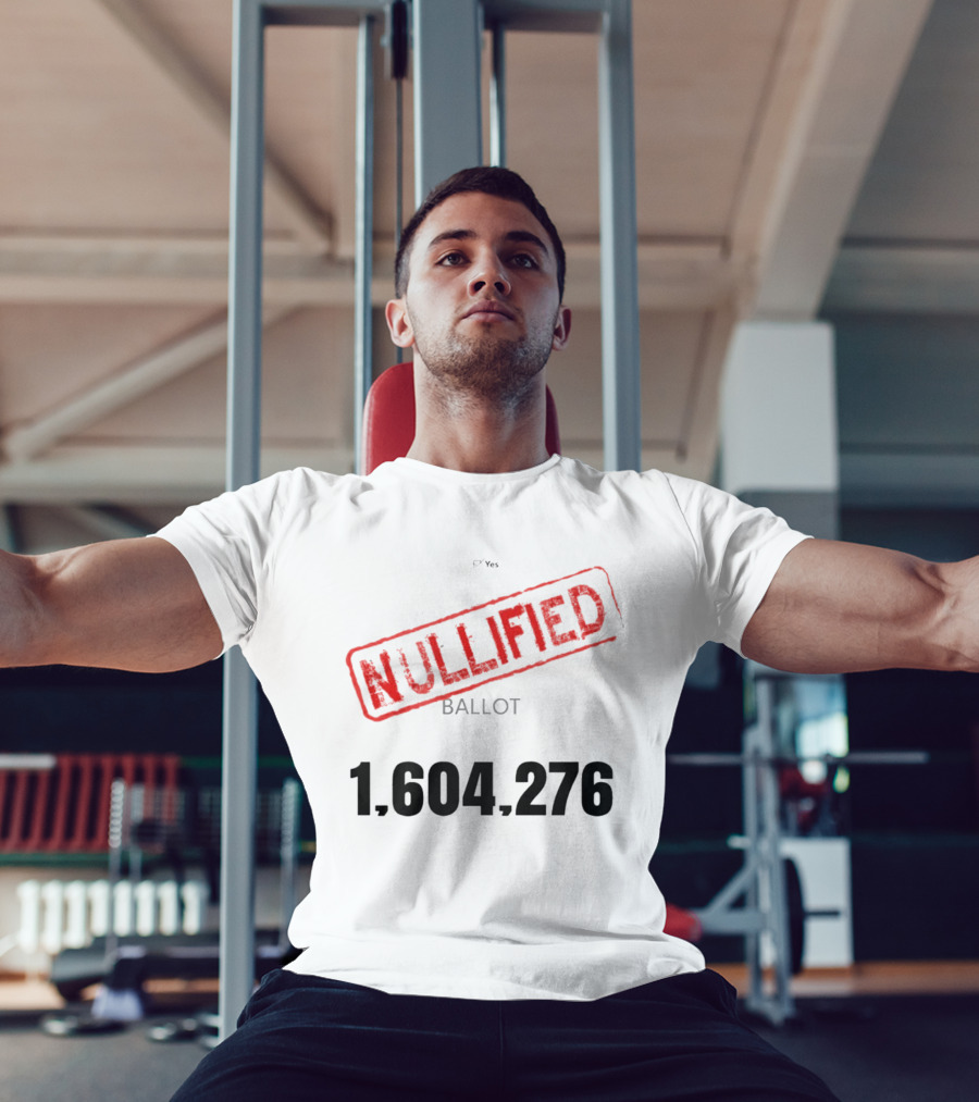 NULLIFIED BALLOT 1604276 Virginia Redistricting Protest T-Shirt