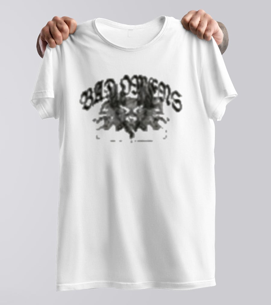 Bad Omen Cerberus Mythical Creature Three Headed Dog T-Shirt