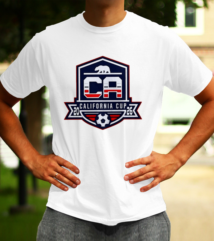 2026 California Cup Soccer CA Bear T-Shirt