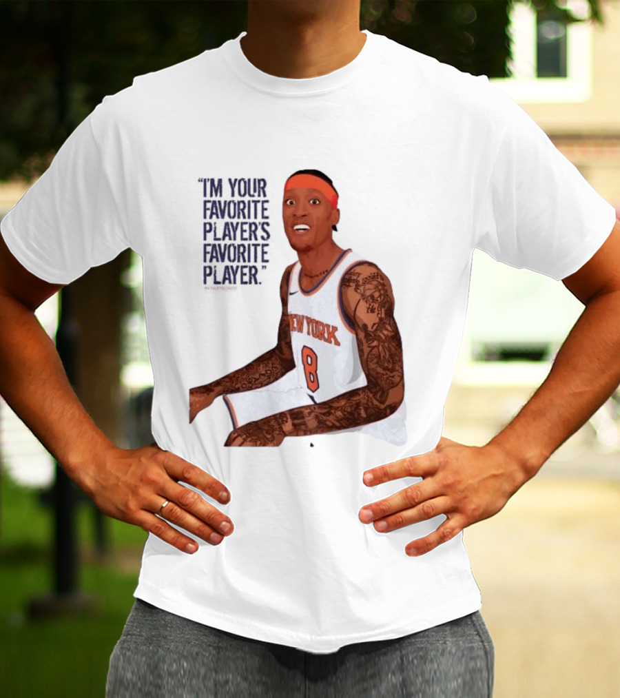 Michael Beasley I'm Your Favorite Player's Favorite Player New York Basketball 8 Tattoos T-Shirt