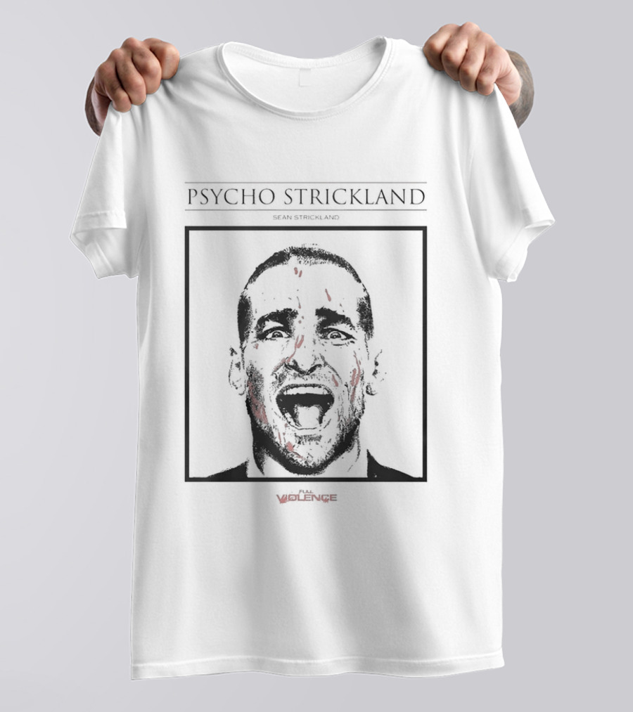Psycho Strickland Sean Strickland Bloody T-Shirt