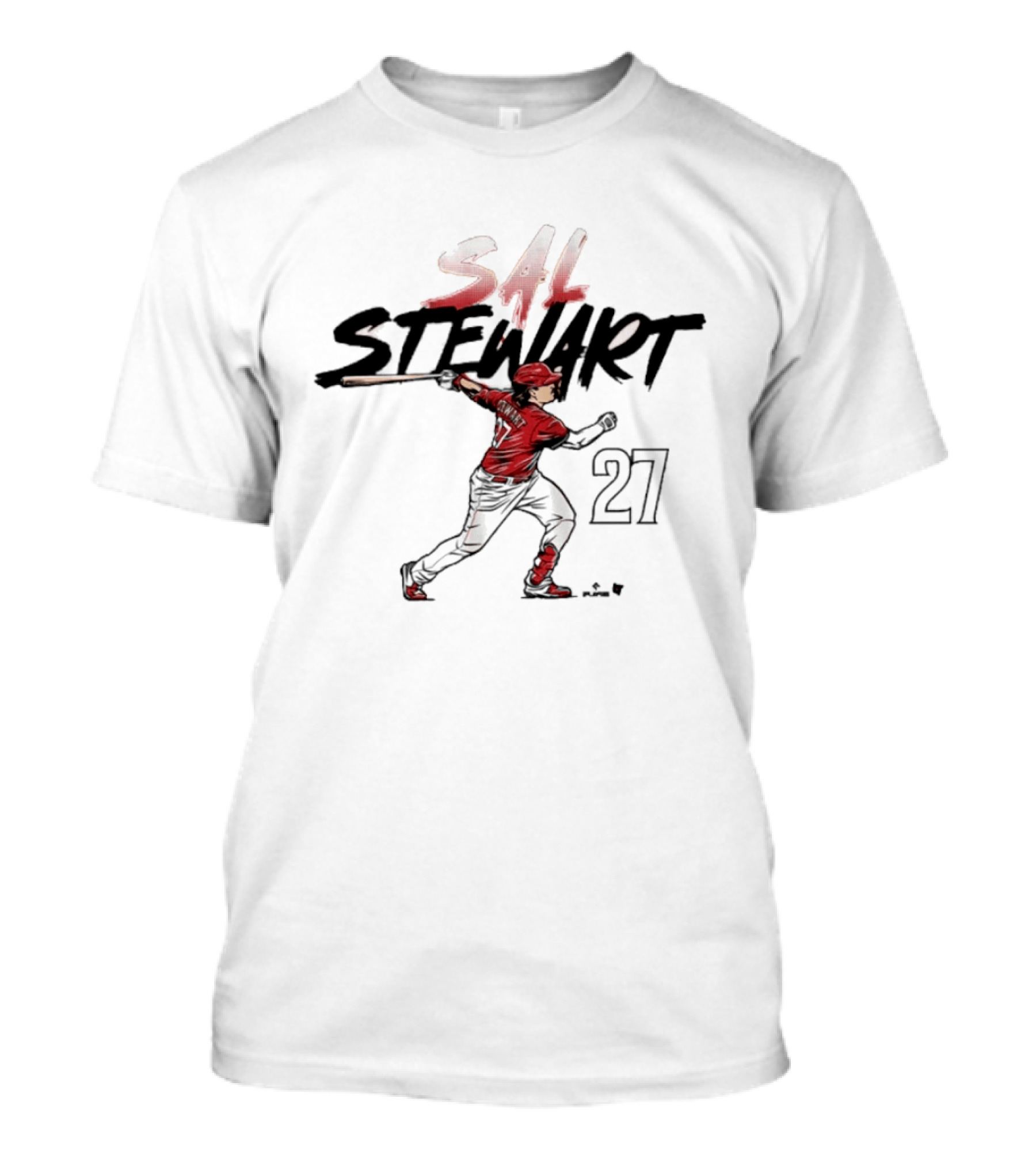 Sal Stewart Baseball Slugger Swing 27 Classic Sports T-Shirt