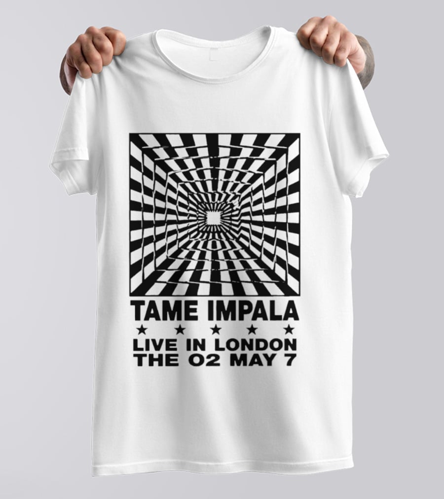 Tame Impala Live In London The O2 May 7 Event Promo T-Shirt