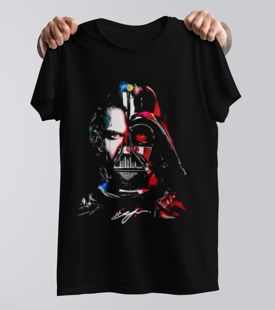 Anakin Skywalker Darth Vader Split Face Star Wars T-Shirt