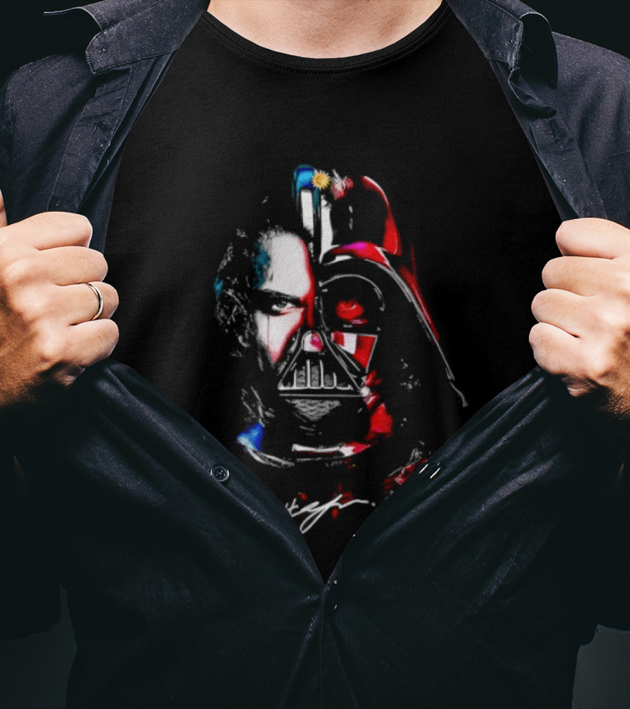 Anakin Skywalker Darth Vader Split Face Star Wars T-Shirt