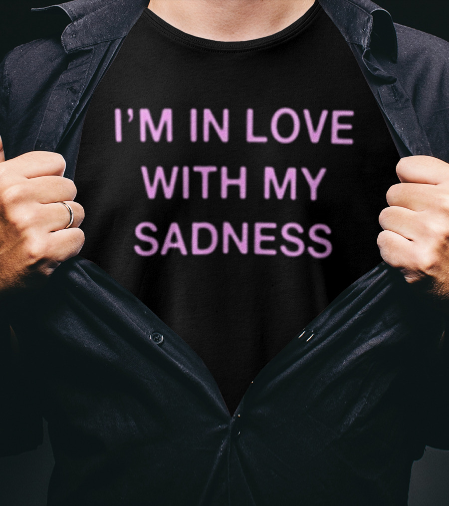 Anti Social Social Club I'm In Love With My Sadness Pink T-Shirt