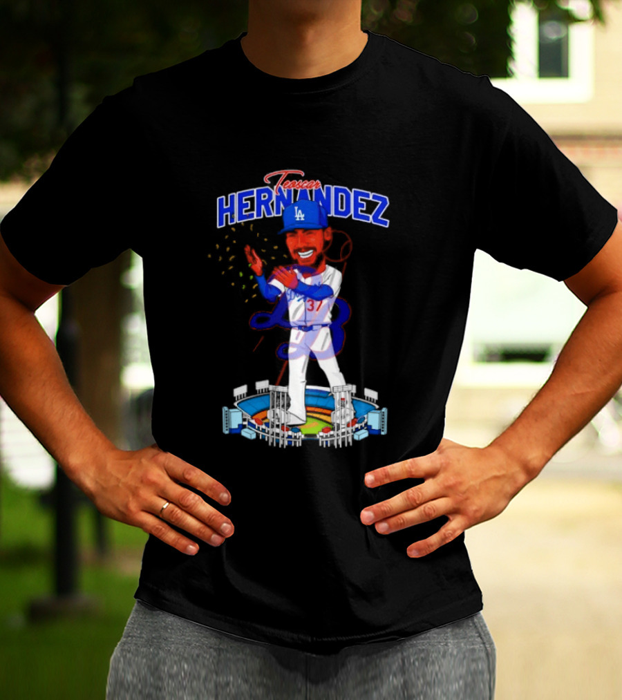 Teoscar Hernández Los Angeles Dodgers 37 MLB 2026 T-Shirt