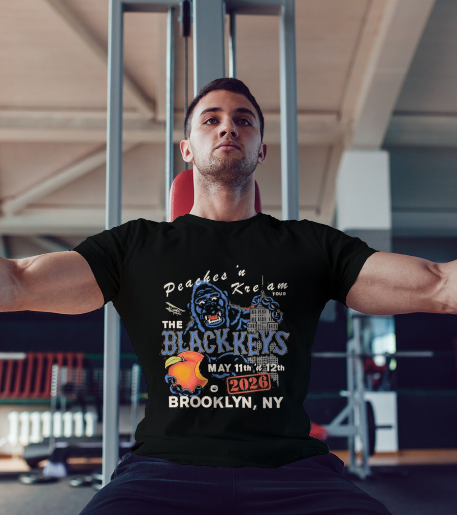 The Black Keys Peaches N Keem Tour Brooklyn May 11 12 2026 NYC T-Shirt