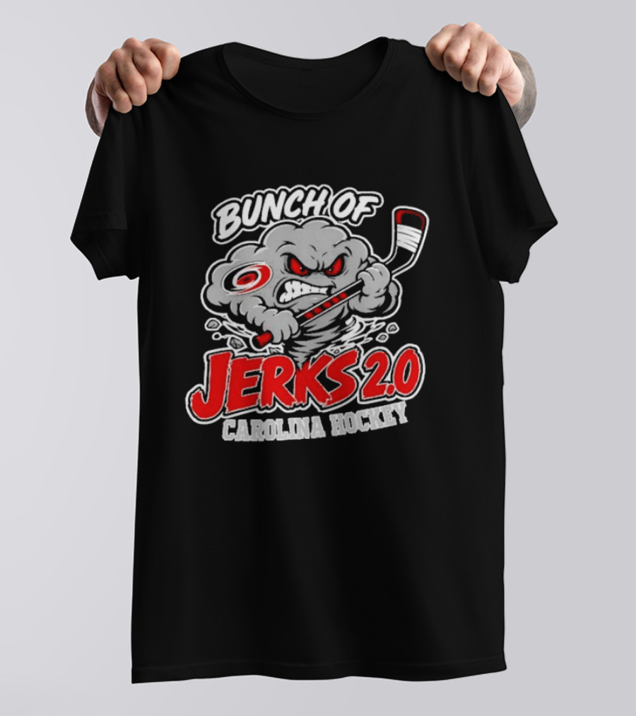 Bunch Of Jerks 2.0 Carolina Hockey Cane Storm T-Shirt