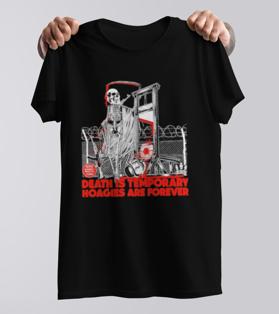 Death Is Temporary Huggies Are Forever Philly Comedy 2023 Mom's T-Shirt