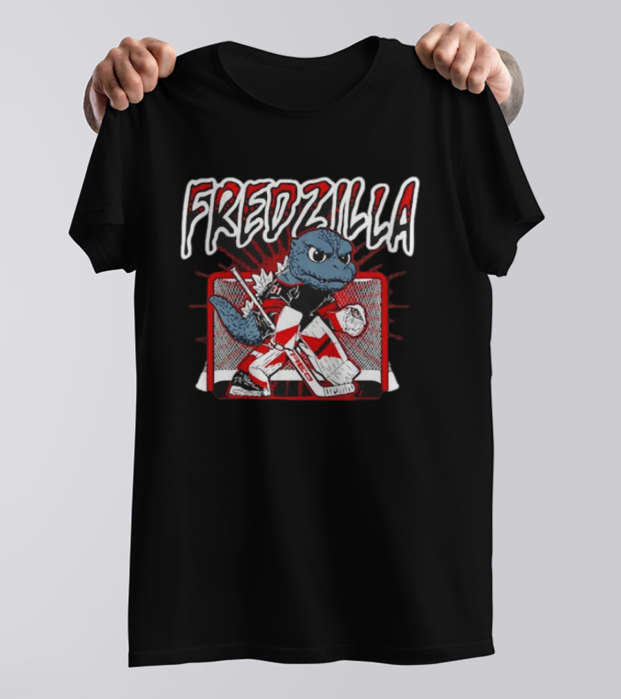 FredZilla Freddie Andersen Carolina Hurricanes Hockey Goalie T-Shirt