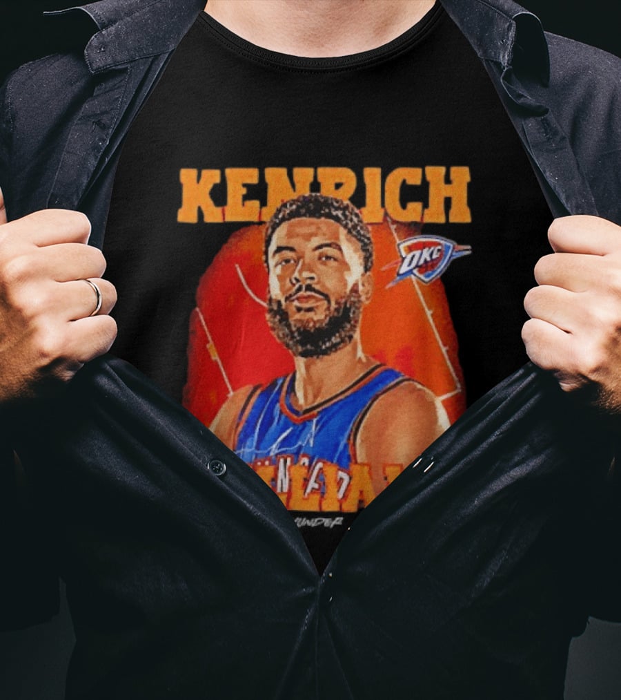Kenrich Williams Oklahoma City Thunder OKC Basketball Player T-Shirt