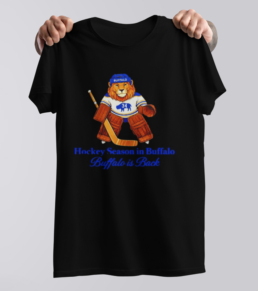 Hockey Season Buffalo Sabres Lion Alex Lyon T-Shirt