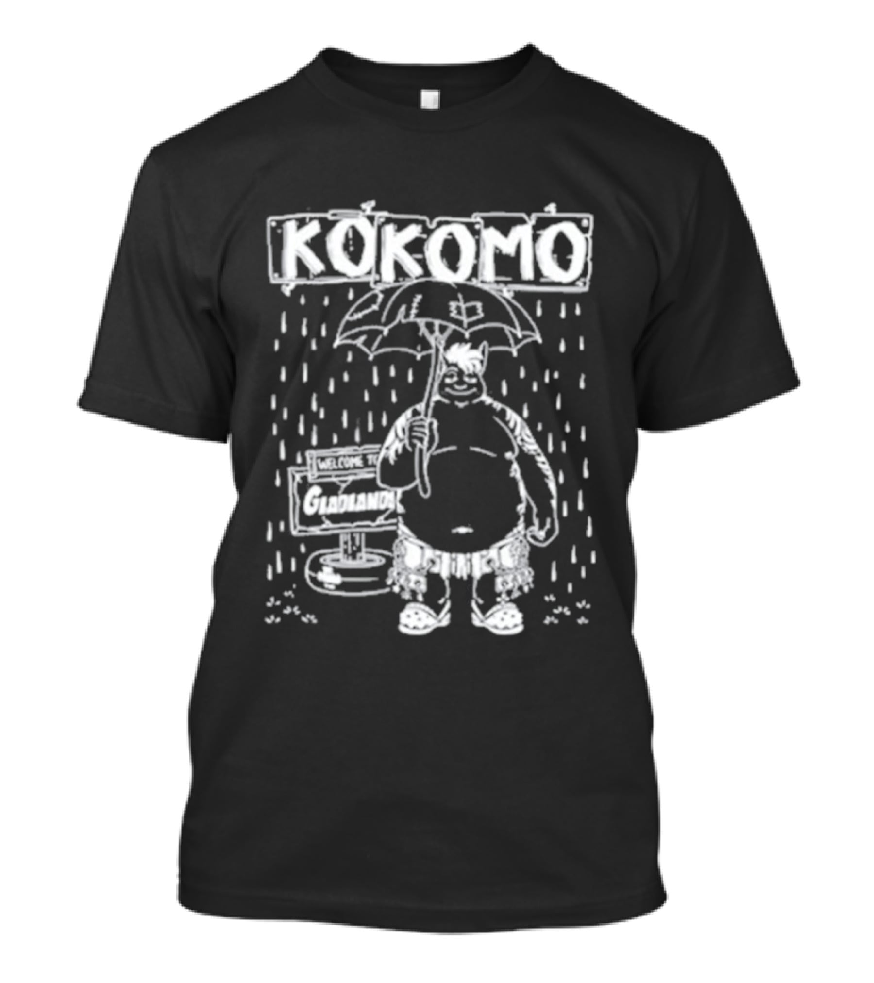 Kokomo Dimension 20 Gladlands Rainy Day Umbrella T-Shirt