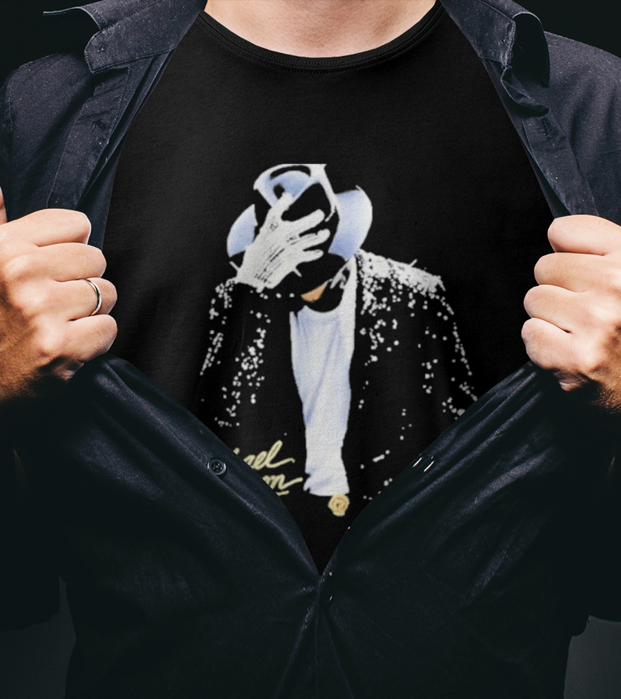 Mj Michael Jackson Iconic King Of Pop T-Shirt