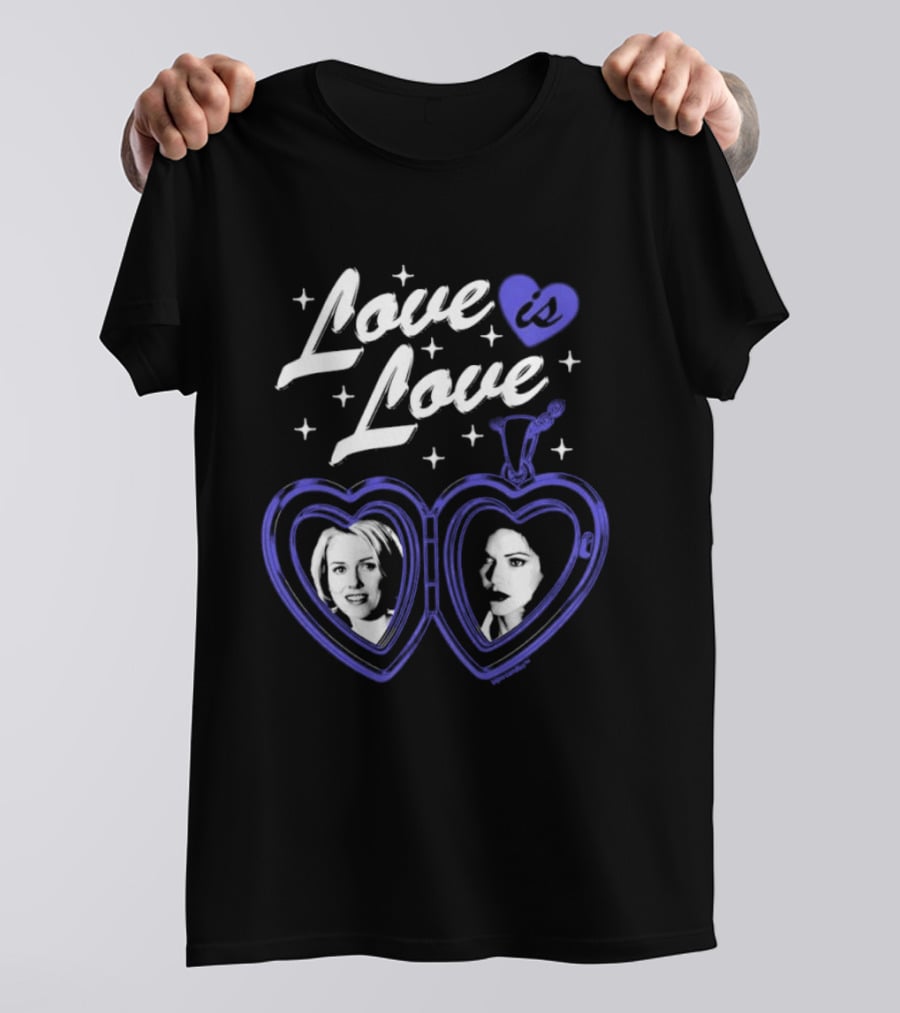 Love Is Love Pride Bijou Candles Mulholland Drive T-Shirt