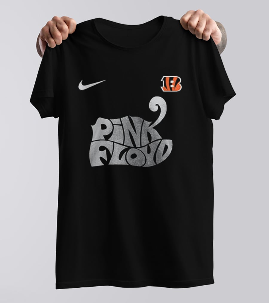 Nike Pink Floyd Cincinnati Bengals JB T-Shirt