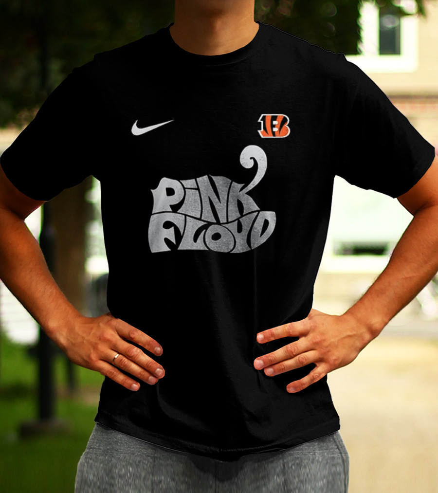 Nike Pink Floyd Cincinnati Bengals JB T-Shirt