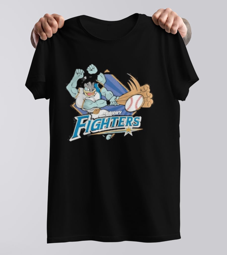 Hokkaido Nippon Ham Fighters Machamp Baseball T-Shirt