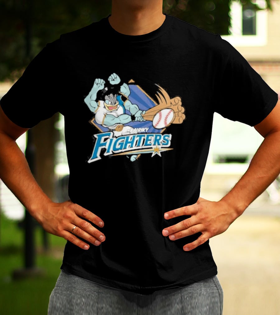 Hokkaido Nippon Ham Fighters Machamp Baseball T-Shirt