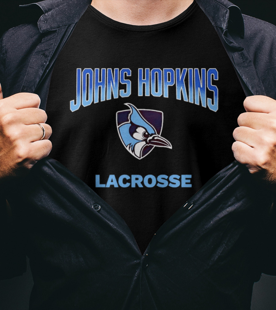 Johns Hopkins Blue Jays Lacrosse Team T-Shirt