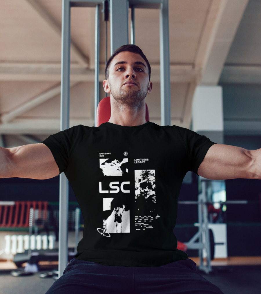 Legacy Church LSC Limitless Legacy Map Motif T-Shirt