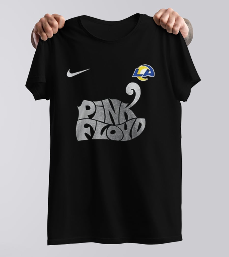 Los Angeles Rams Pink Floyd The Dark Side Of The Moon Nike Collaboration T-Shirt