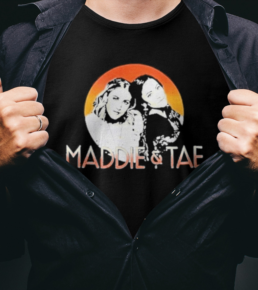 Maddie & Tae Country Music Duo Orange Arch T-Shirt