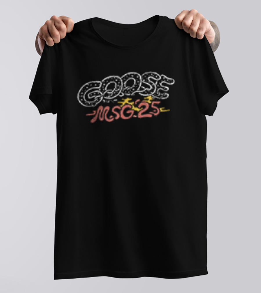 Goose MSG 2025 Concert T-Shirt