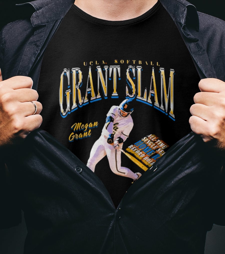 UCLA Softball Grant Slam Megan Grant Athlete Student Powerhouse T-Shirt