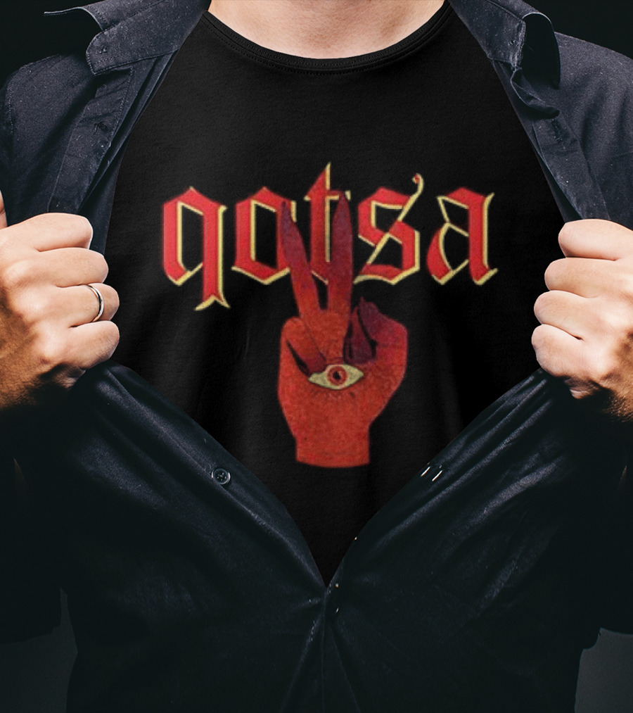 Queen Of The Stone Age QOTSA Villains Evil Has Eye Hand T-Shirt