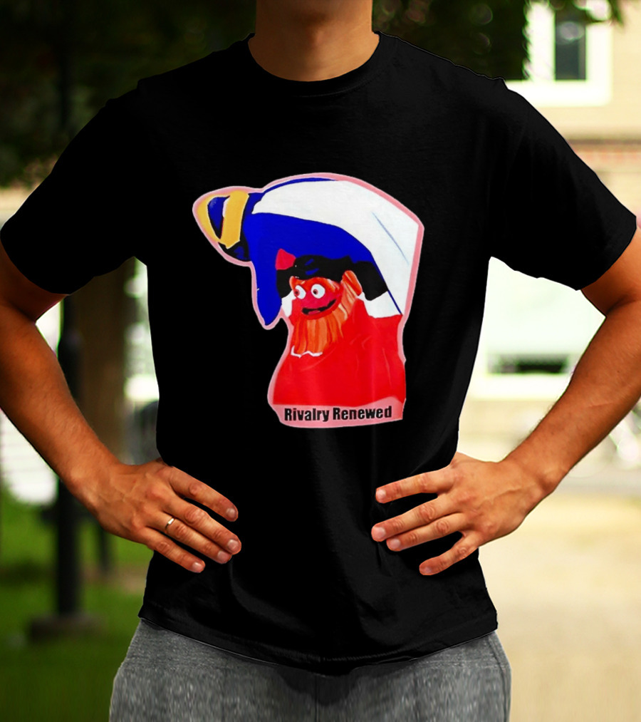 Rivalry Renewed Philadelphia Flyers Penguins Matchup T-Shirt