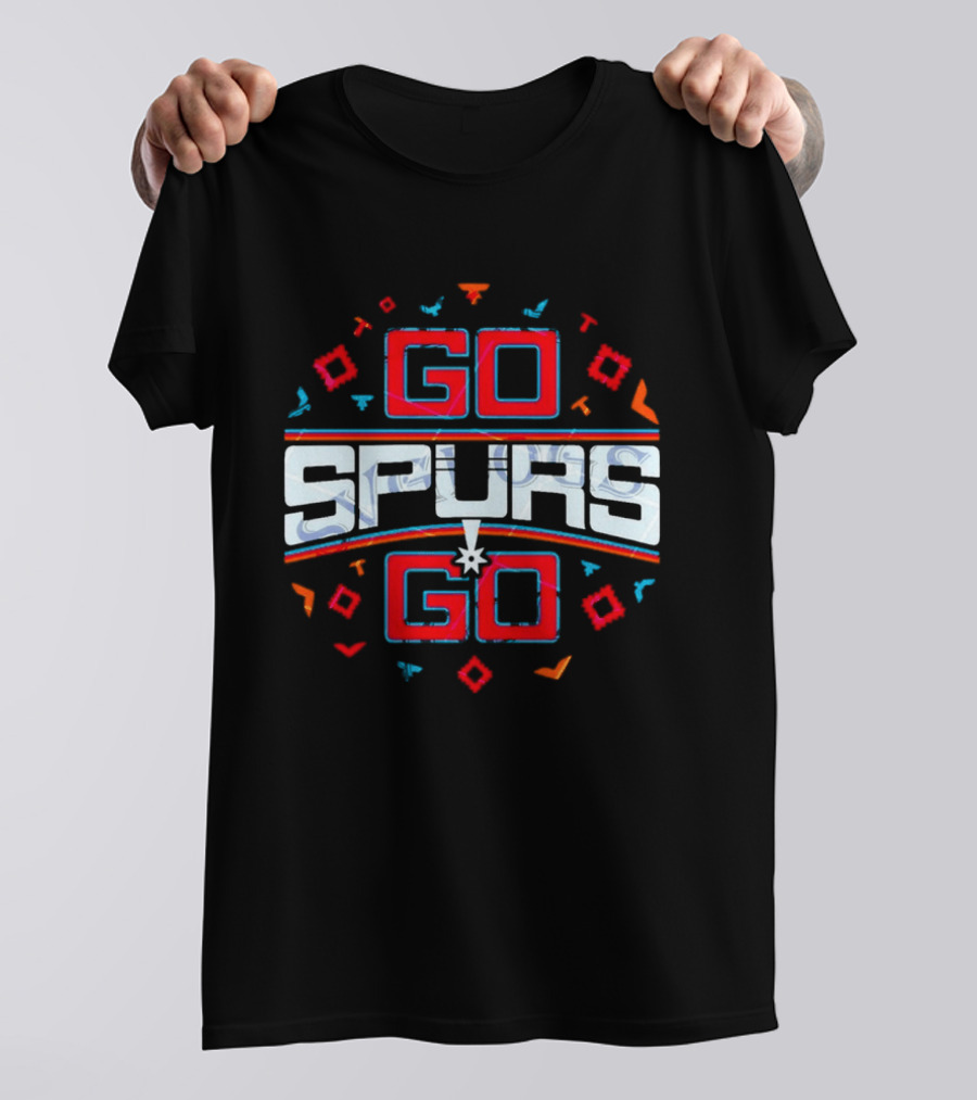San Antonio Spurs Go Spurs Go Basketball Team Spirit T-Shirt