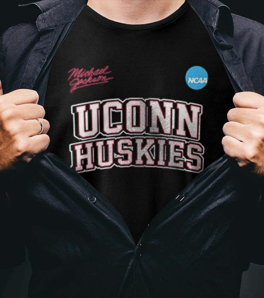 UConn Huskies NCAA M Jackson Beat Me Hate Me You Can Never Break Me T-Shirt