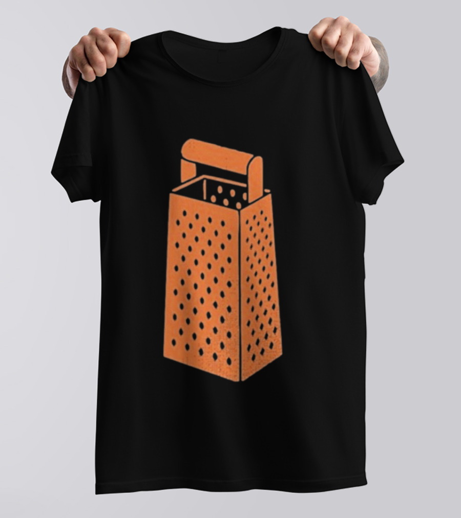 Shredded Cheese Grater Kitchen Tool Humor T-Shirt