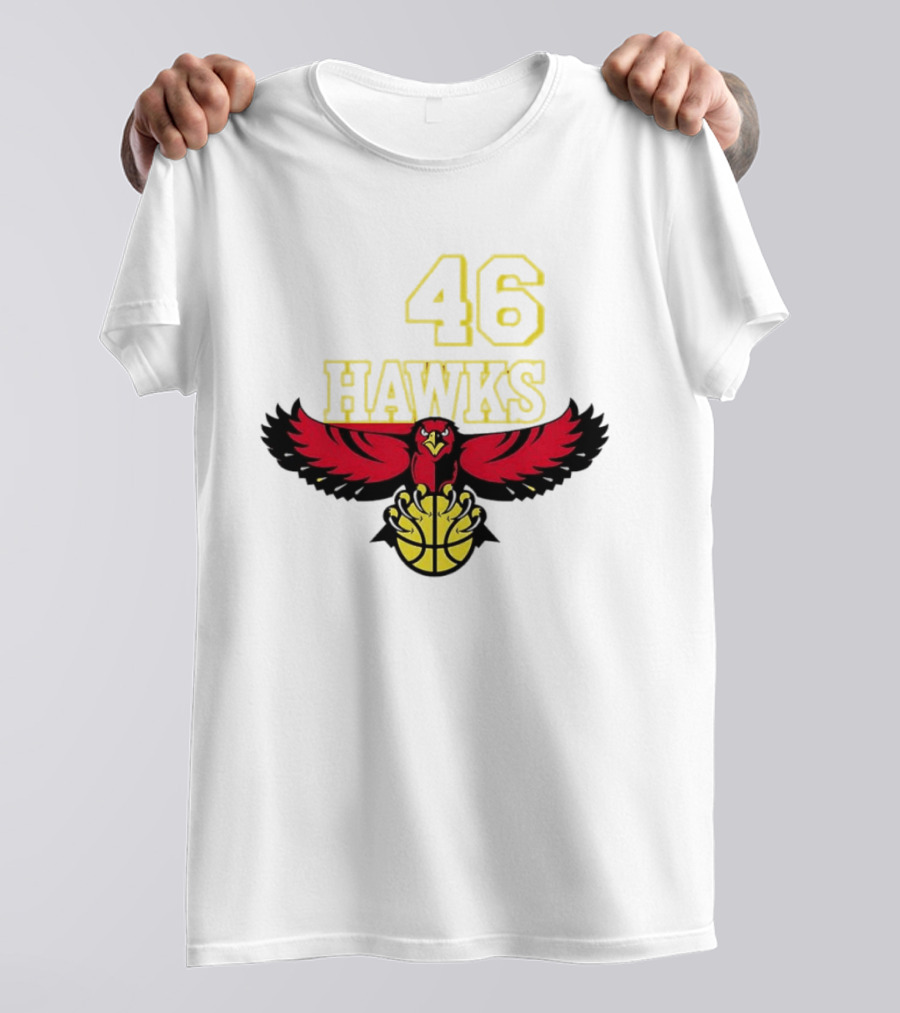 Atlanta Hawks 46 Iconic Basketball Team T-Shirt