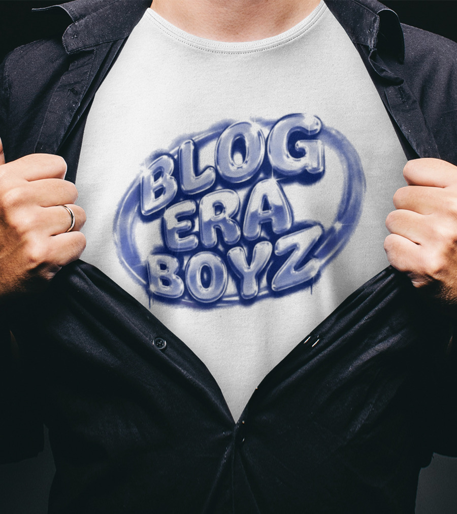 Blog Era Boyz Nostalgic Internet Culture Aesthetic T-Shirt