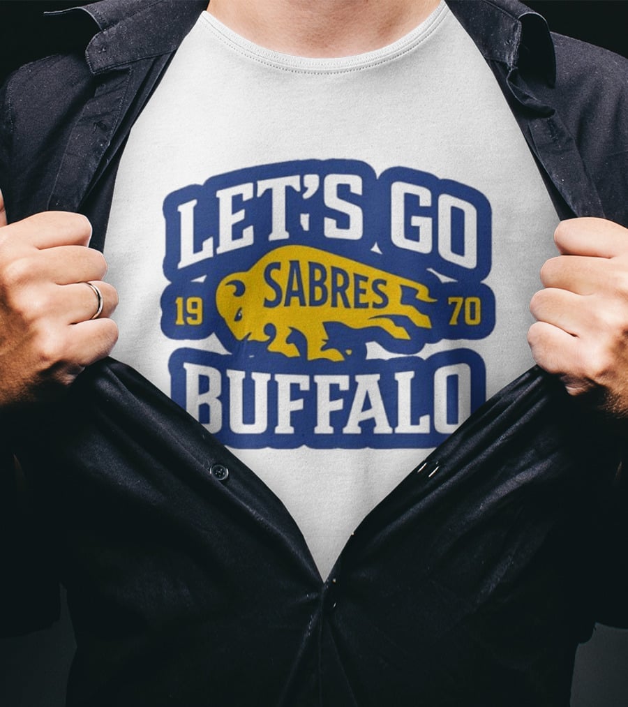 Let's Go Buffalo Sabres 1970 T-Shirt
