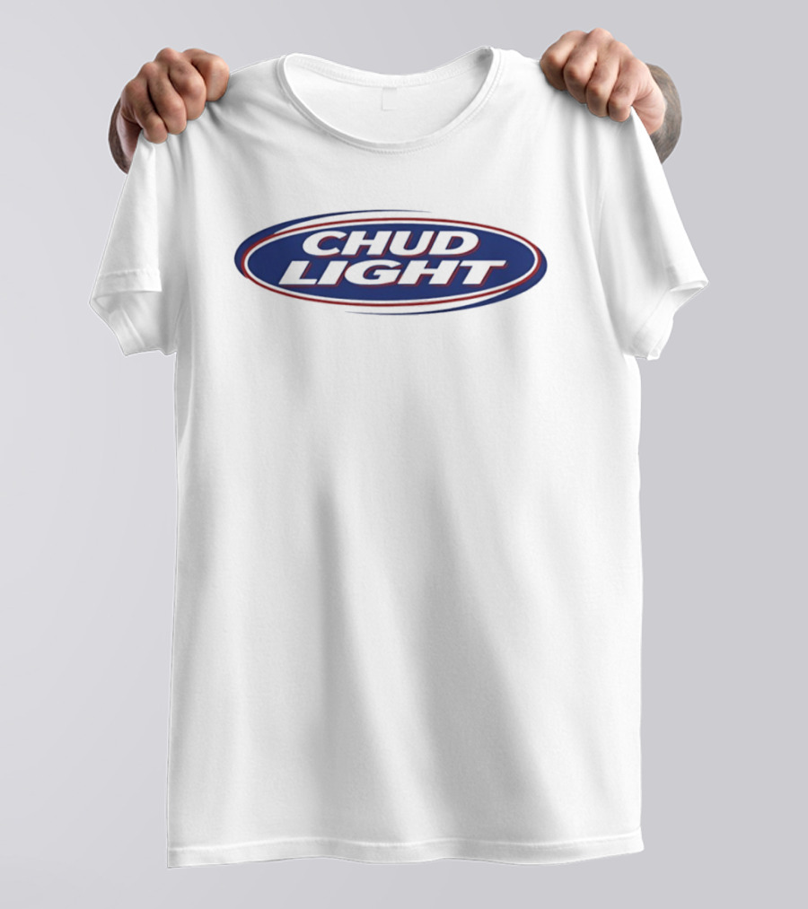 CHUD LIGHT Beer Logo Parody Humor T-Shirt