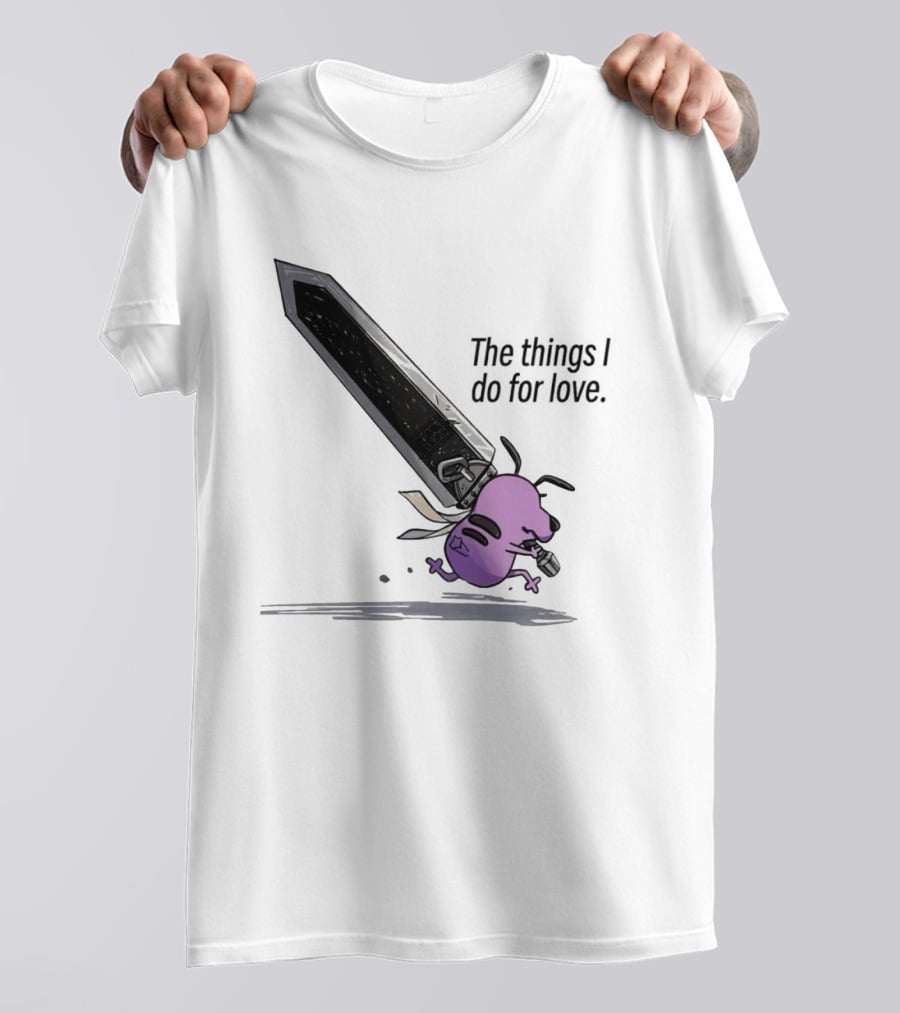 Courage The Cowardly Dog The Things I Do For Love Giant Sword Adventure T-Shirt