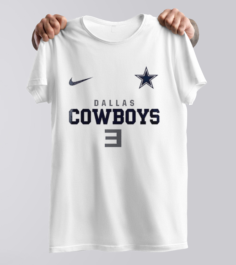 Nike Dallas Cowboys Eminem Slim Shady Mask Collaboration T-Shirt