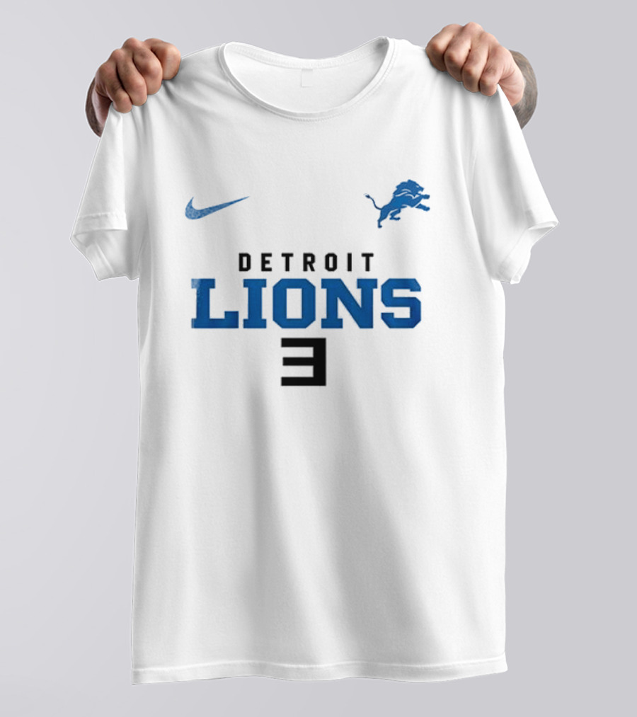 Nike Detroit Lions Eminem Slim Shady Mask T-Shirt