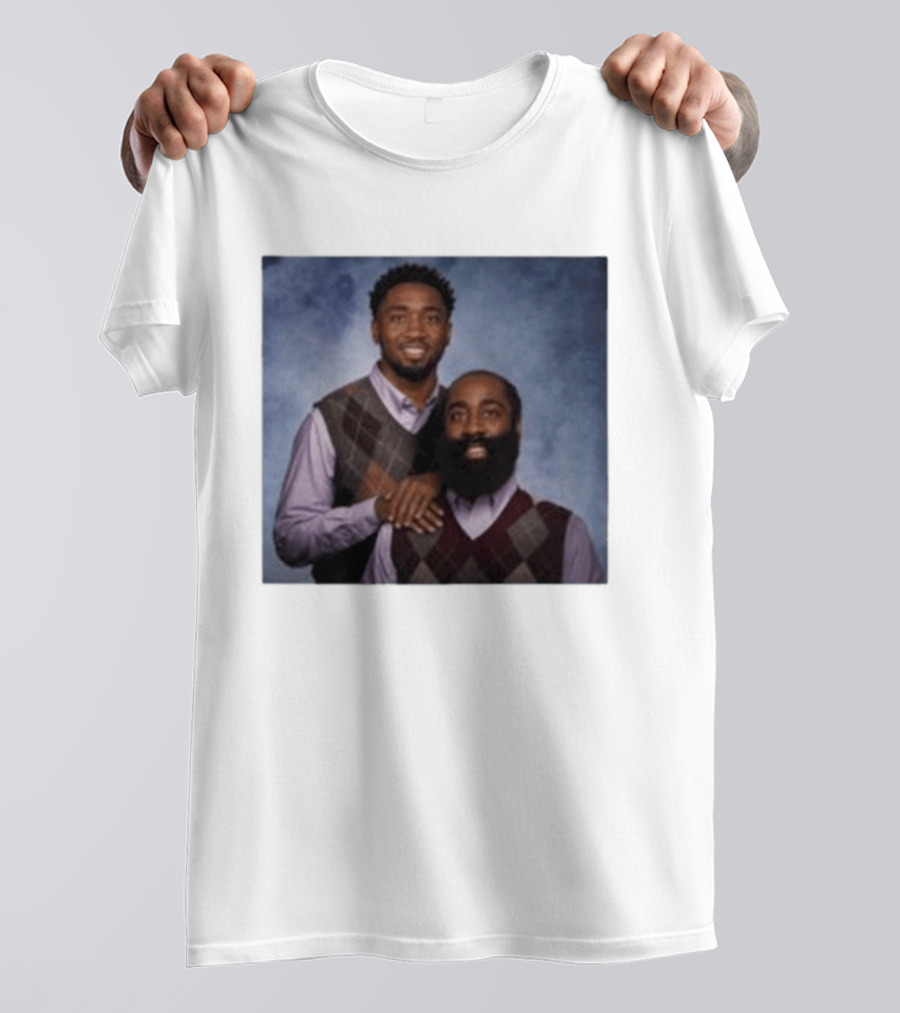 Donovan Mitchell James Harden Step Brothers T-Shirt