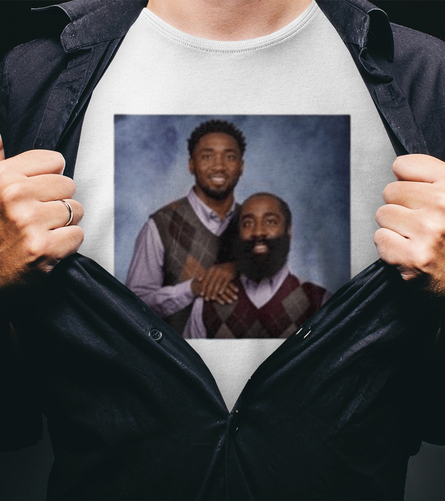Donovan Mitchell James Harden Step Brothers T-Shirt
