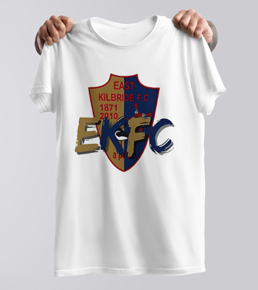 East Kilbride F.C. EKFC 1871 2010 Crest T-Shirt