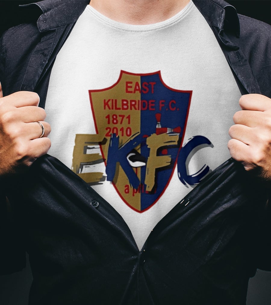East Kilbride F.C. EKFC 1871 2010 Crest T-Shirt