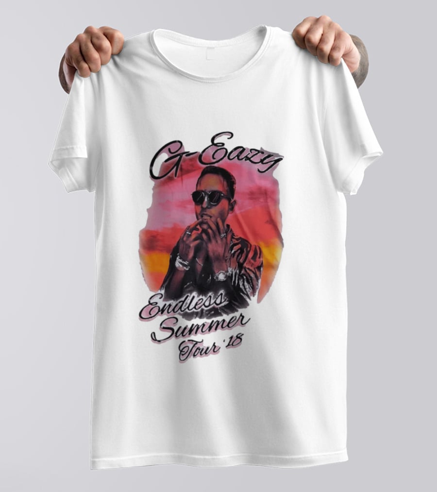 G Eazy Endless Summer Tour 2018 Retro Sunset T-Shirt