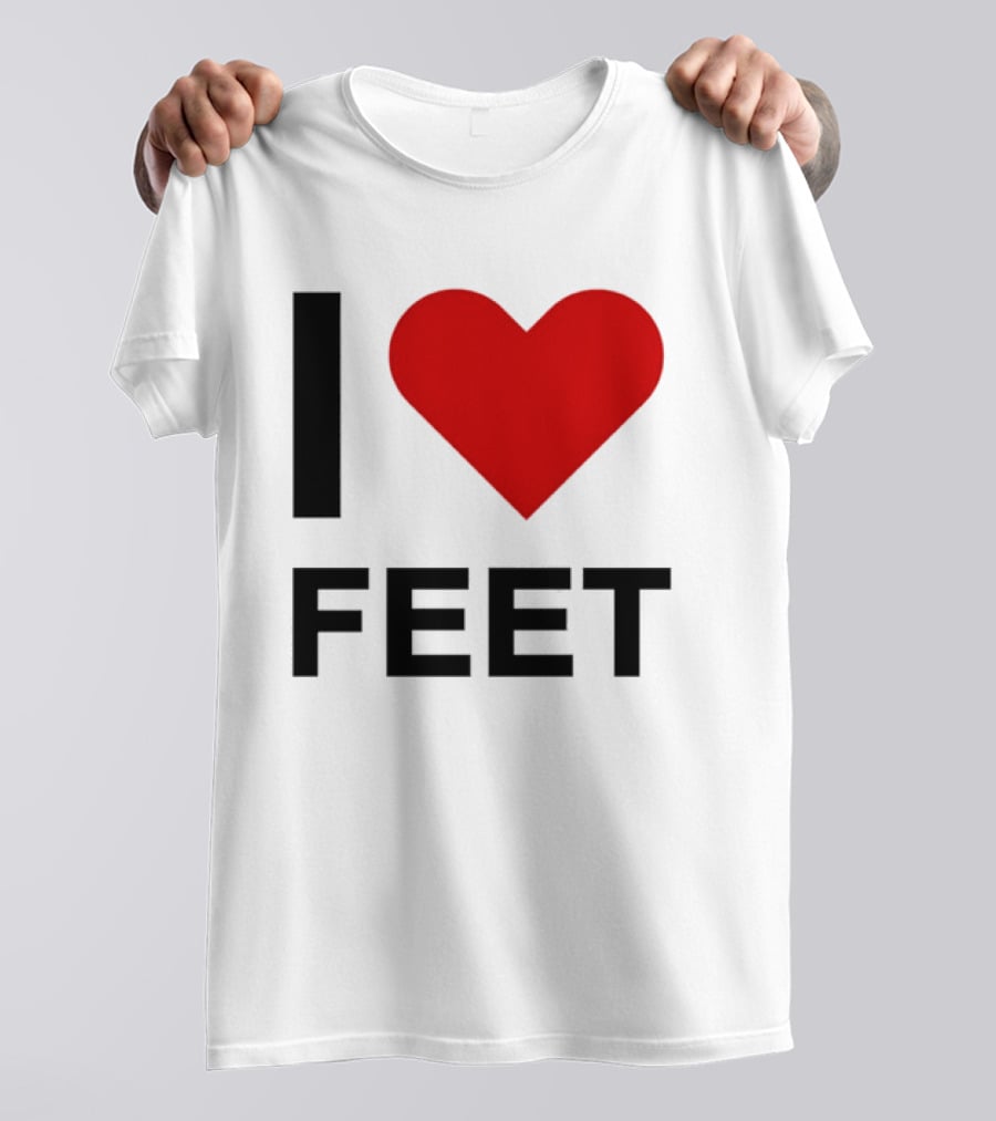 I Heart Feet T-Shirt