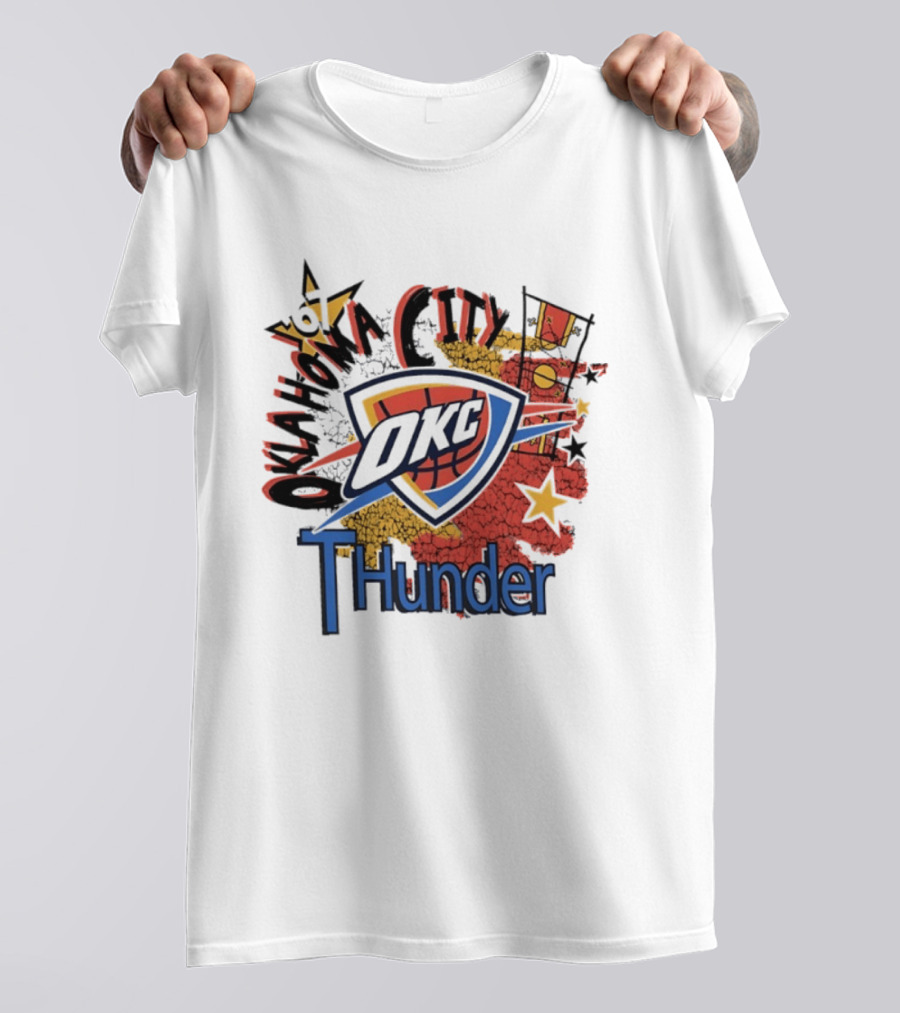 Oklahoma City OKC Thunder '67 Hardwood Classics T-Shirt